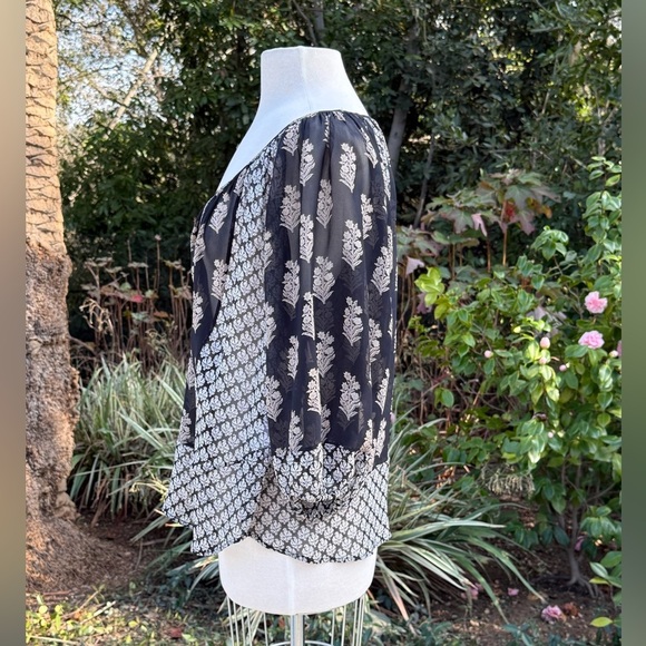 Joie Cornelle" Silk button-front boho Blouse - size S - Picture 2 of 4